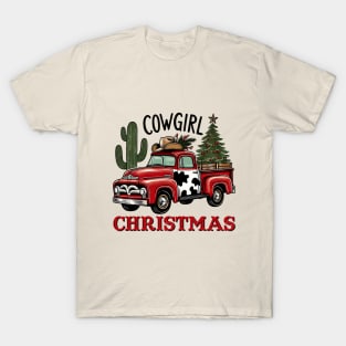 Cowgirl Christmas T-Shirt